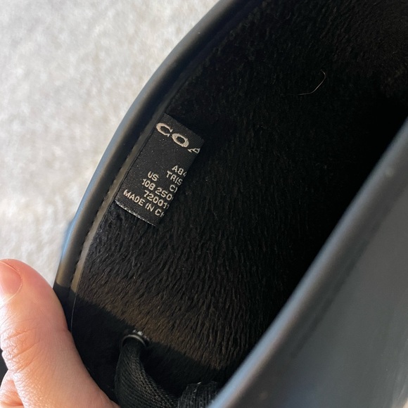 Coach Rain Boots (barely worn) - Picture 4 of 4